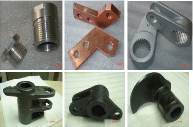 Industrial machining parts